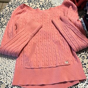Pink sweater size medium